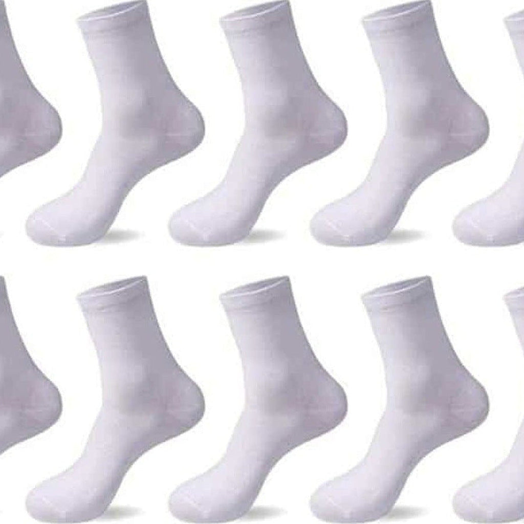 Assortiment de chaussettes pour homme, blanc