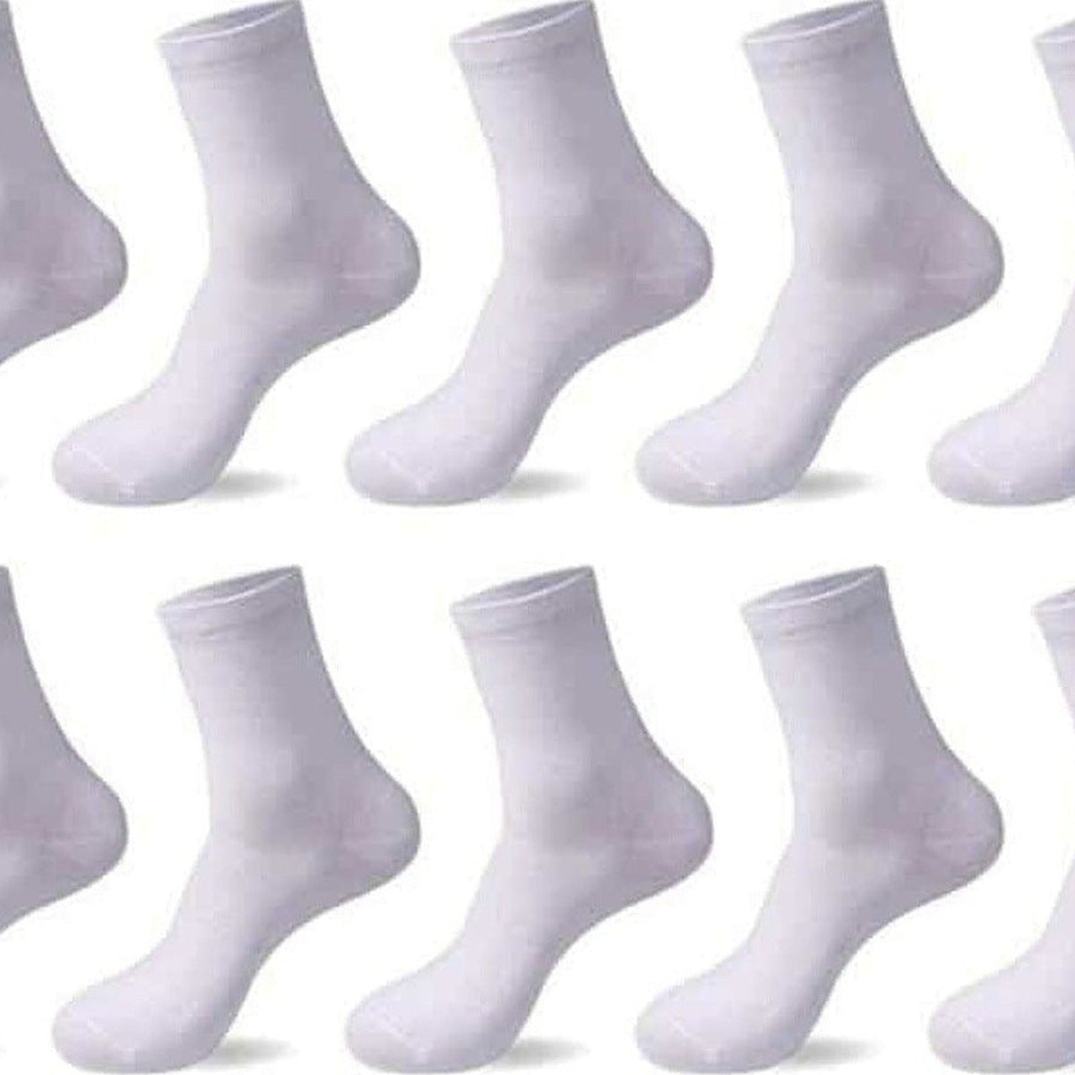 Assortiment de chaussettes pour homme, blanc