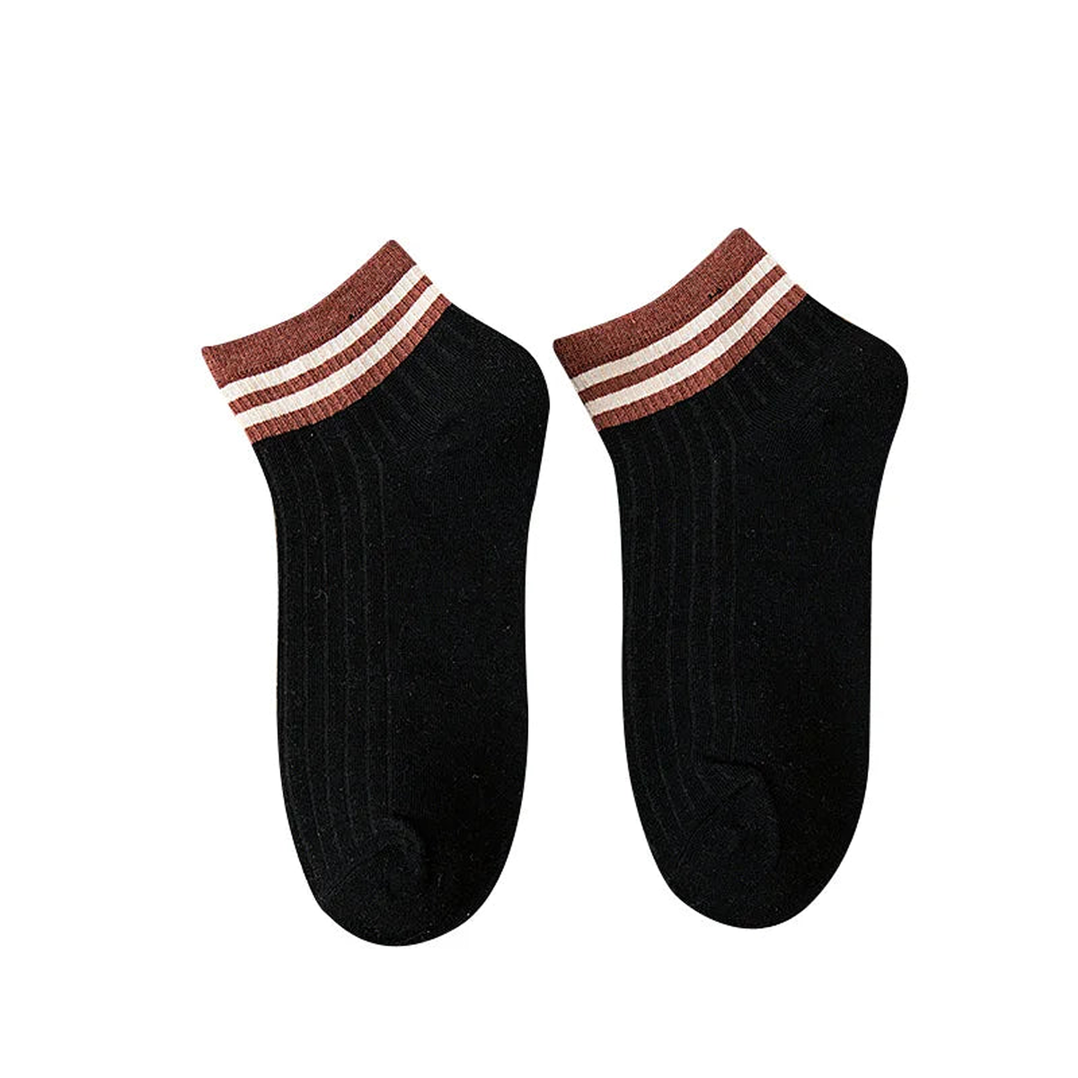 Chaussettes de tennis, Noir, basses