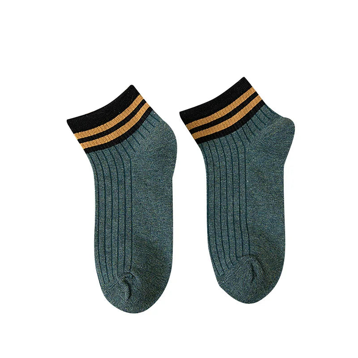 Chaussettes de tennis, Vert sapin, basses