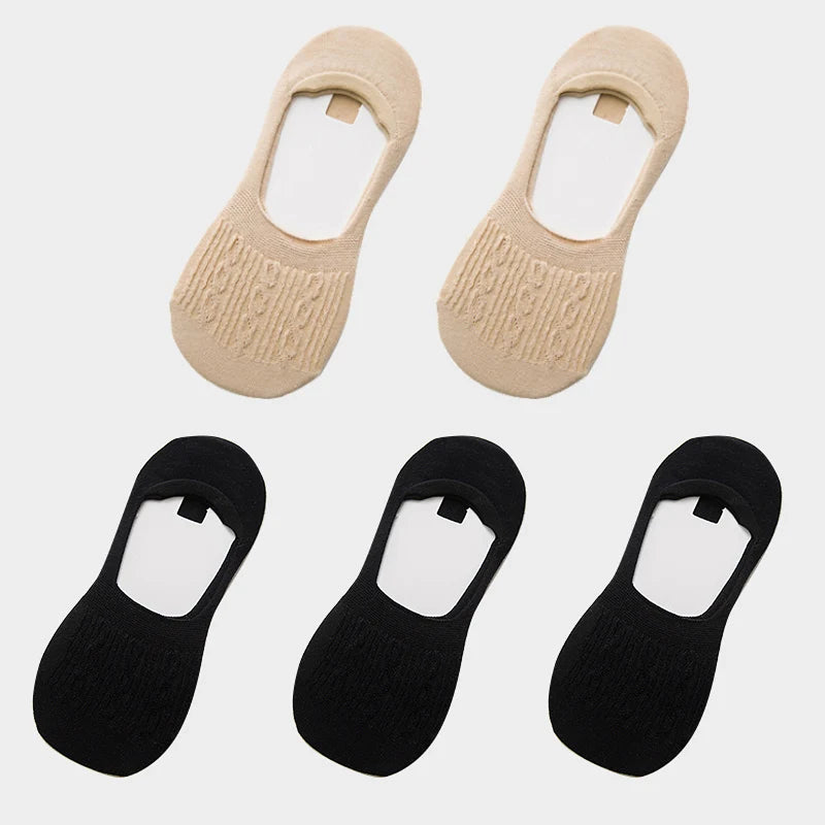 Lot de 5 paires de socquettes, assortiment 12