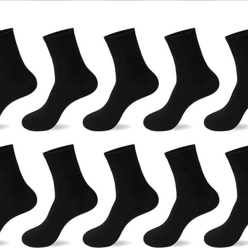 Assortiment de chaussettes pour homme, noir