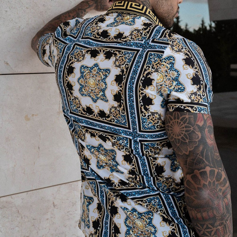 Tenue hawaïenne décontractée pour homme pour l'été