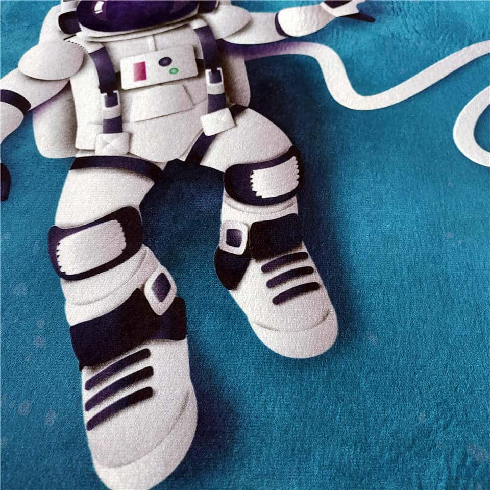 Tapis astronaute