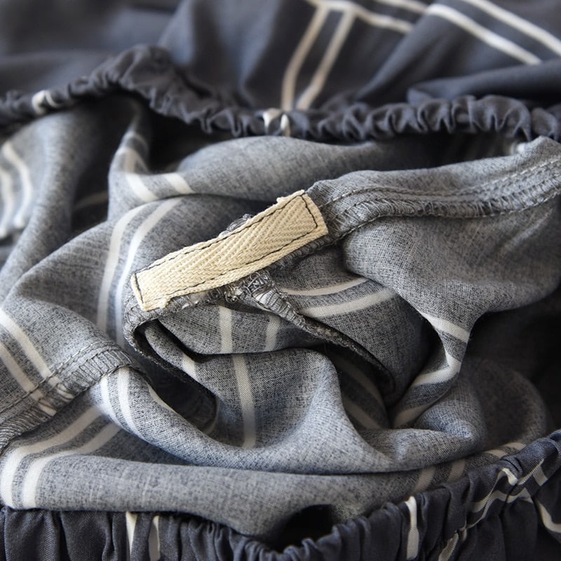 Pyjama graphique mi-saison en viscose pour homme