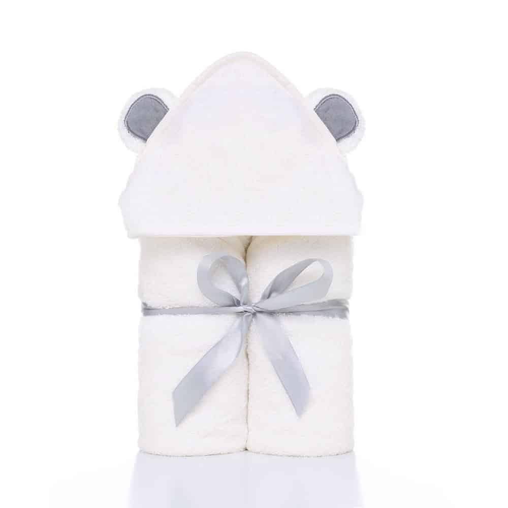 Serviette de bain en fibre de bambou pour bébé