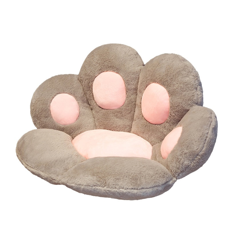 Coussin de sol en forme de patte de chat
