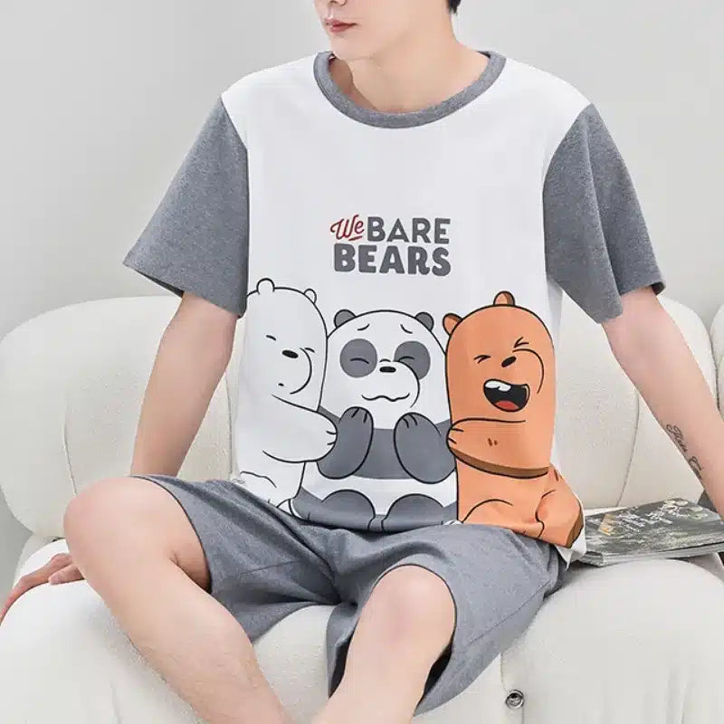 Pyjama d'été agréable pour homme