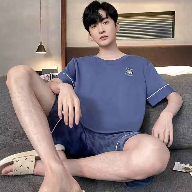 Pyjama d'été agréable pour homme