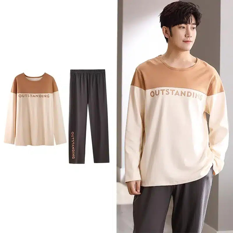 Pyjamas pour homme bicolore