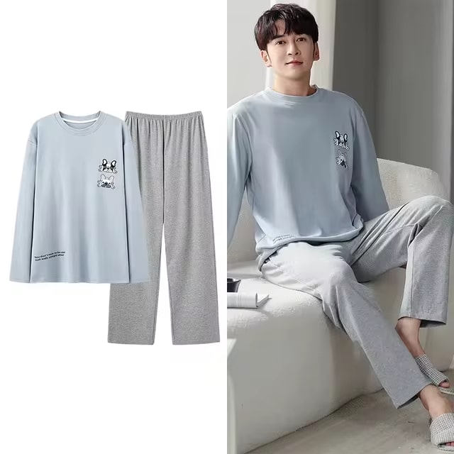 Pyjamas pour homme bicolore