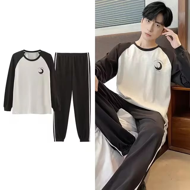 Pyjamas pour homme bicolore