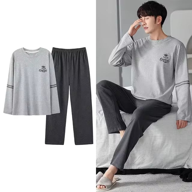 Pyjamas pour homme bicolore