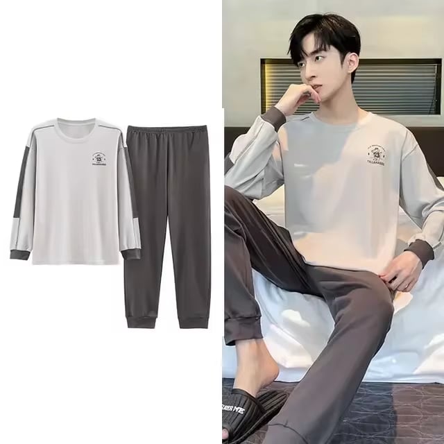 Pyjamas pour homme bicolore