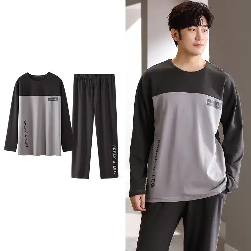 Pyjamas pour homme bicolore
