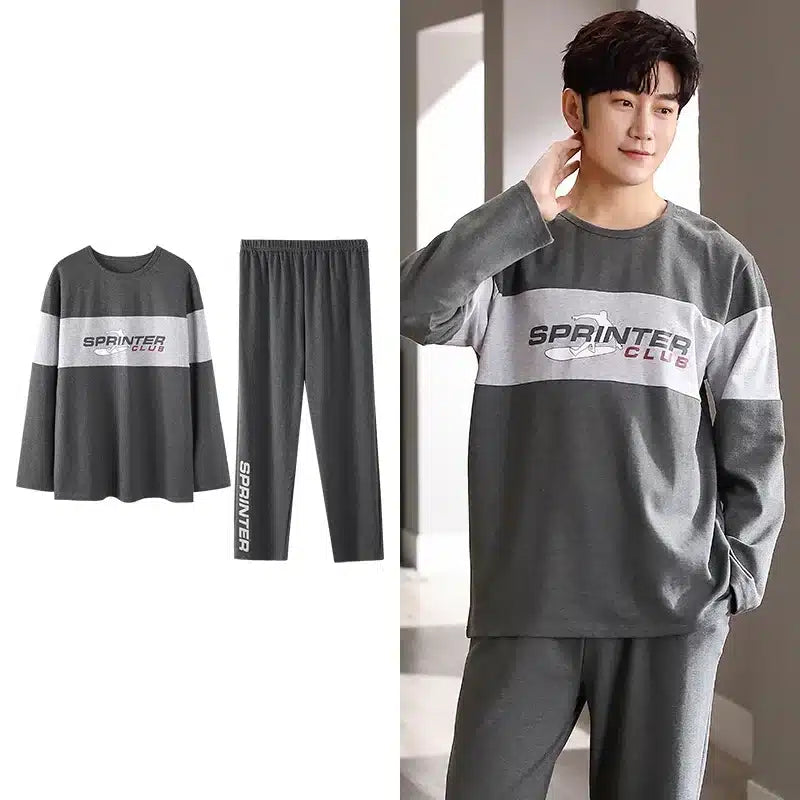 Pyjamas pour homme bicolore