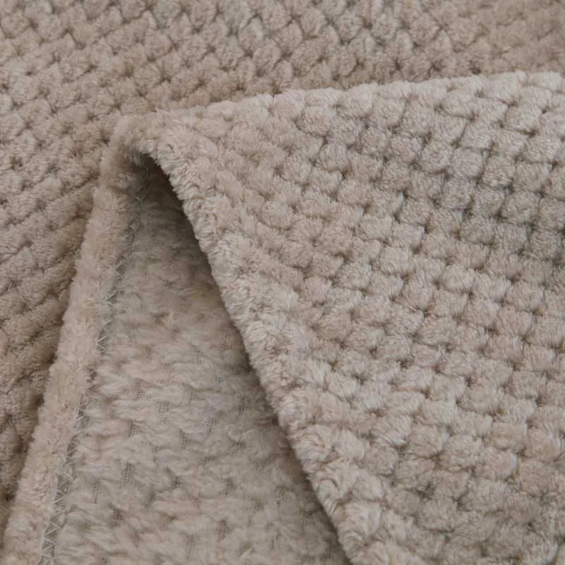 Plaid couverture polaire en microfibre