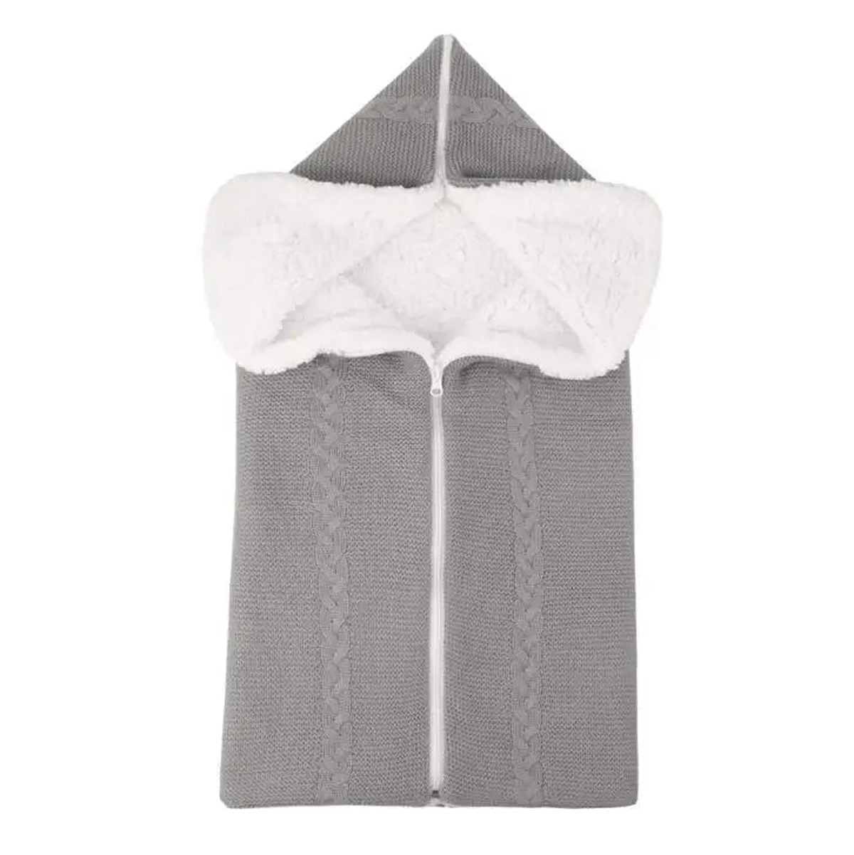Le nid d'ange gris clair vu de face Image