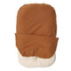 Coussin cocon bébé marron vu seul