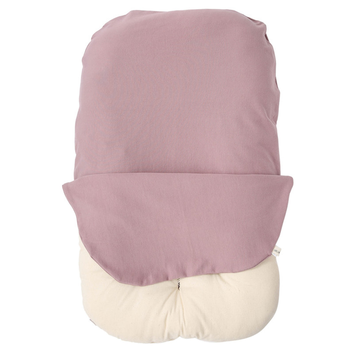 Coussin cocon bébé violet vu seul