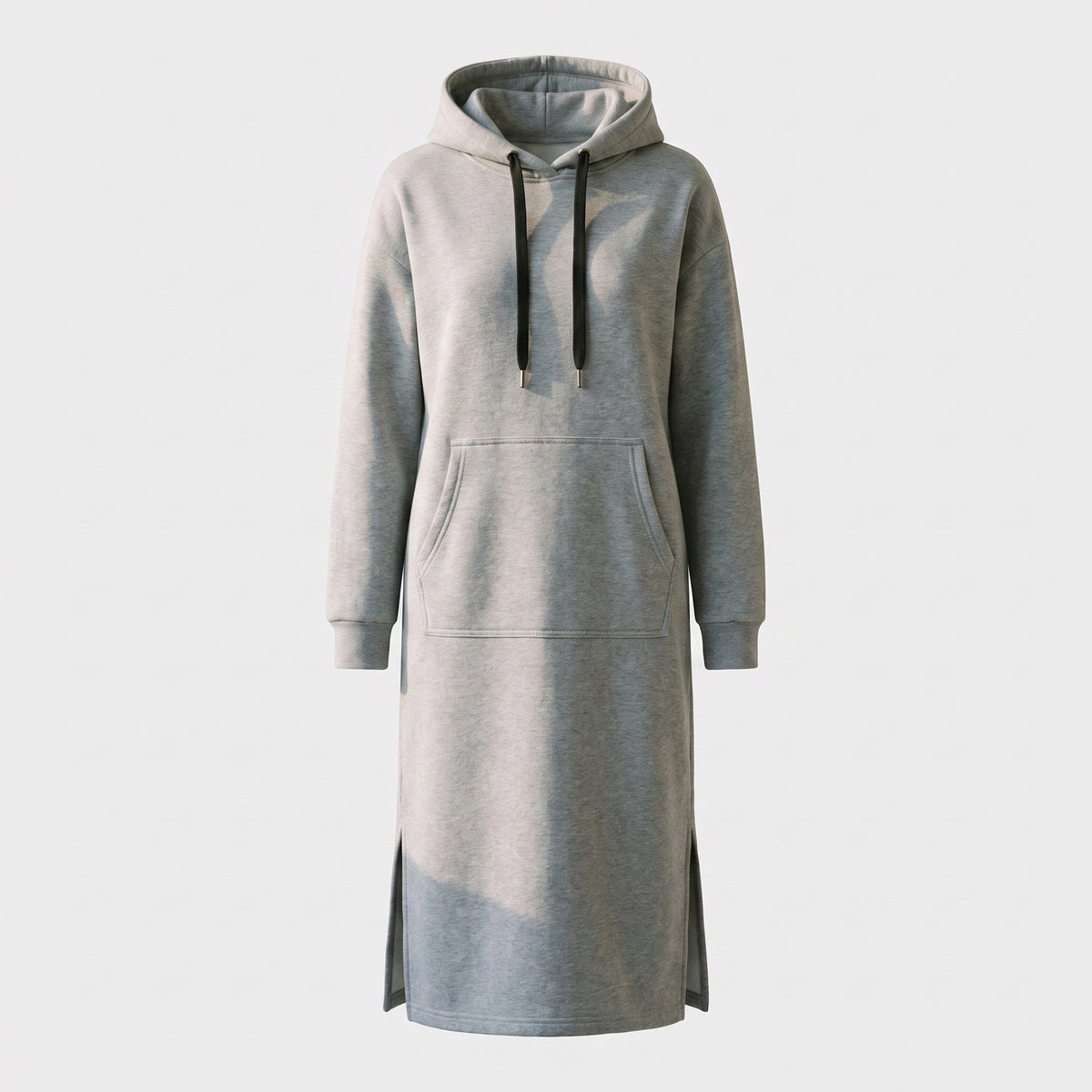 Coupe droite de la robe sweat, vue sur le vêtement seul Image