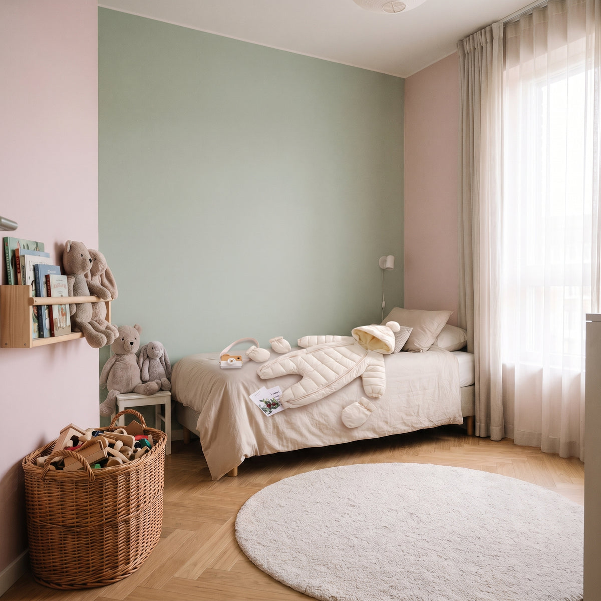 Combinaison doudoune beige pour bébé