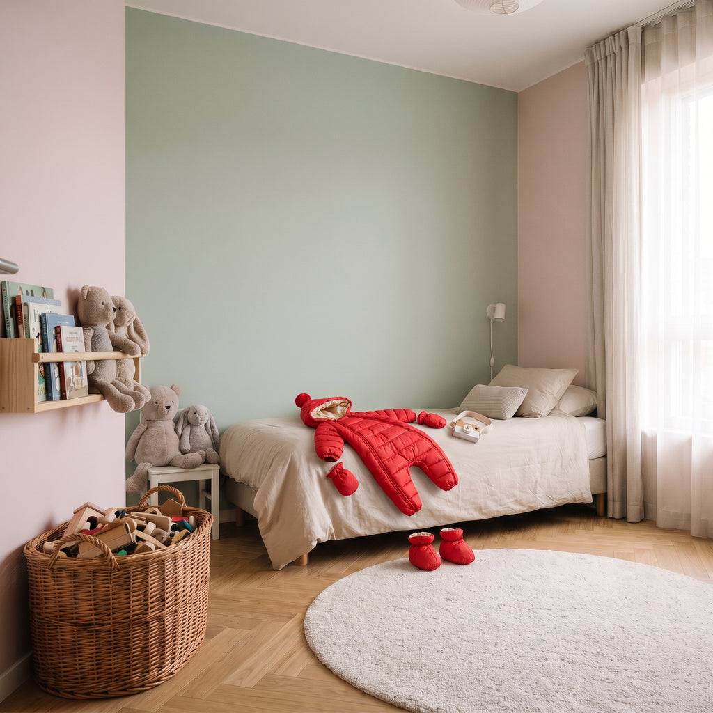 Combinaison doudoune rouge pour bébé