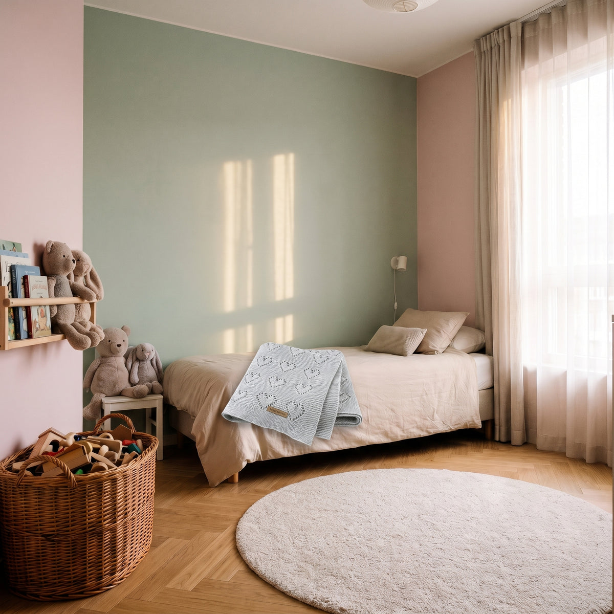 Couverture bébé dans la chambre d'enfant Image