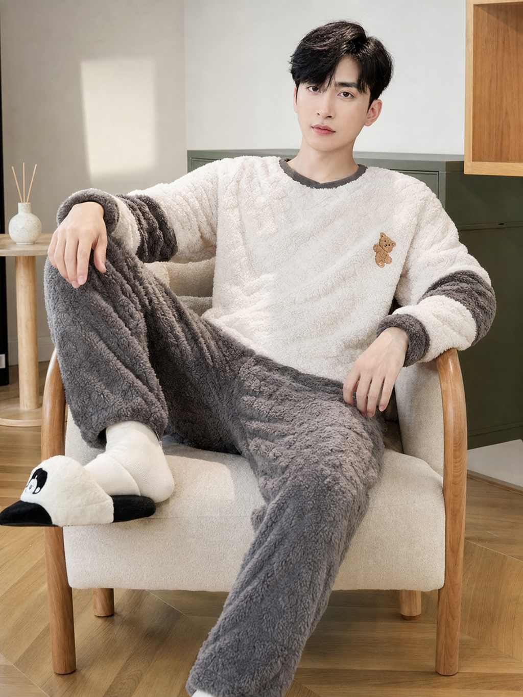 Pyjama polaire homme modèle 1