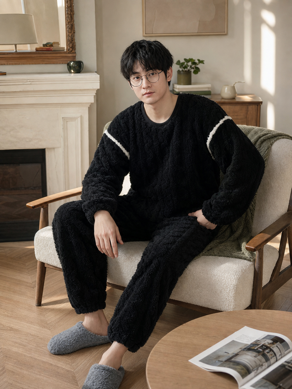 Pyjama polaire homme modèle 17