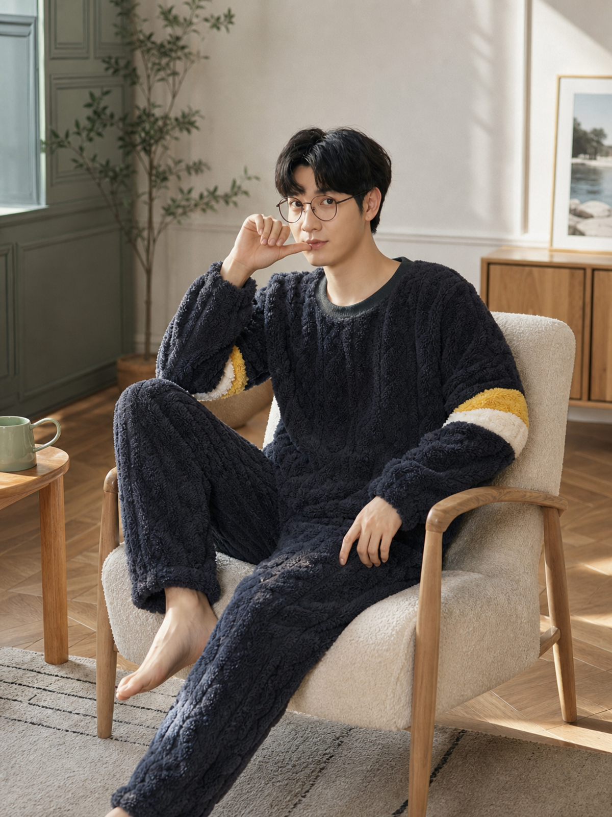 Pyjama polaire homme modèle 18