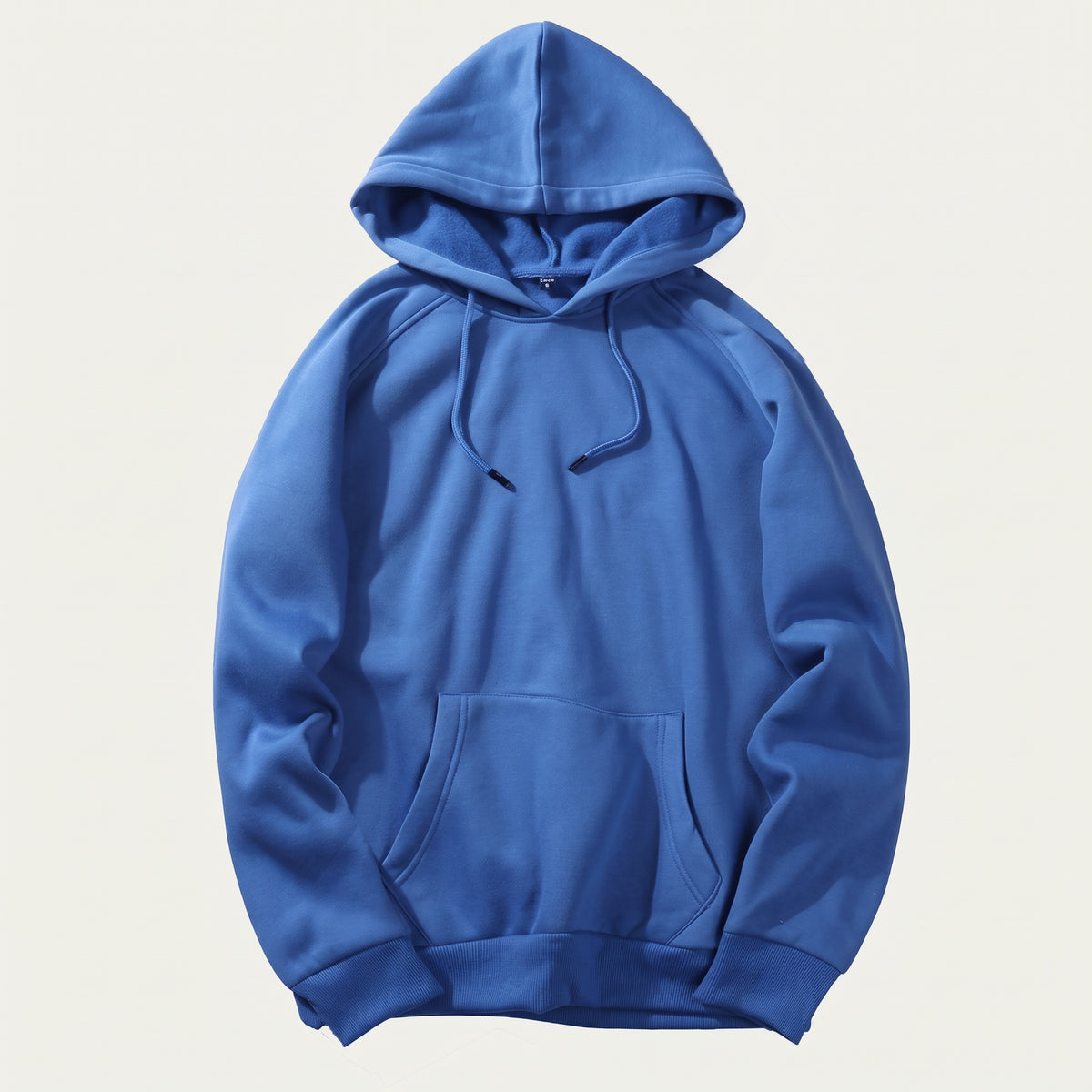 Sweat à capuche homme, coloris Bleu, vu de face