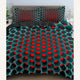 Parure de lit 3D avec le motif Réacteur rouge