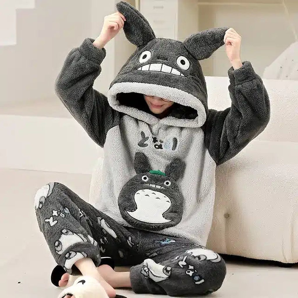 Pyjama pour homme avec capuche