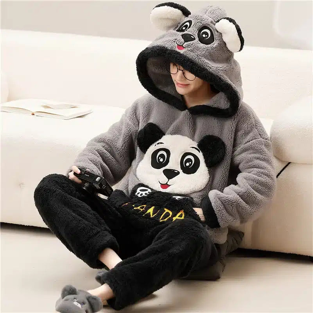 Pyjama pour homme avec capuche