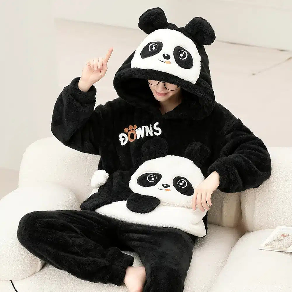 Pyjama pour homme avec capuche