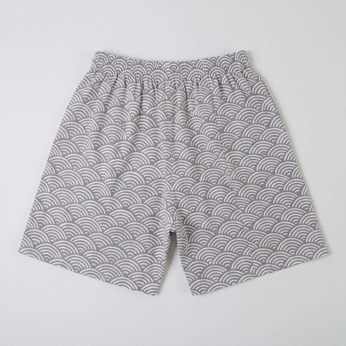 Short du pyjama kimono à plat, ceinture froncée visible Image