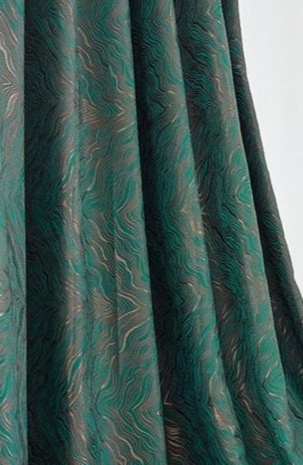 Rideau jacquard occultant grande hauteur, photo 1