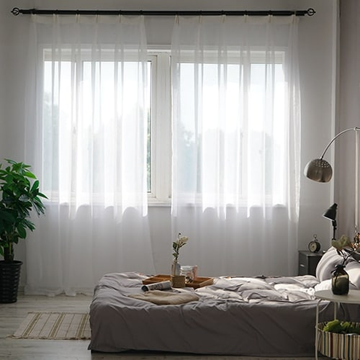 Rideaux voilage transparents