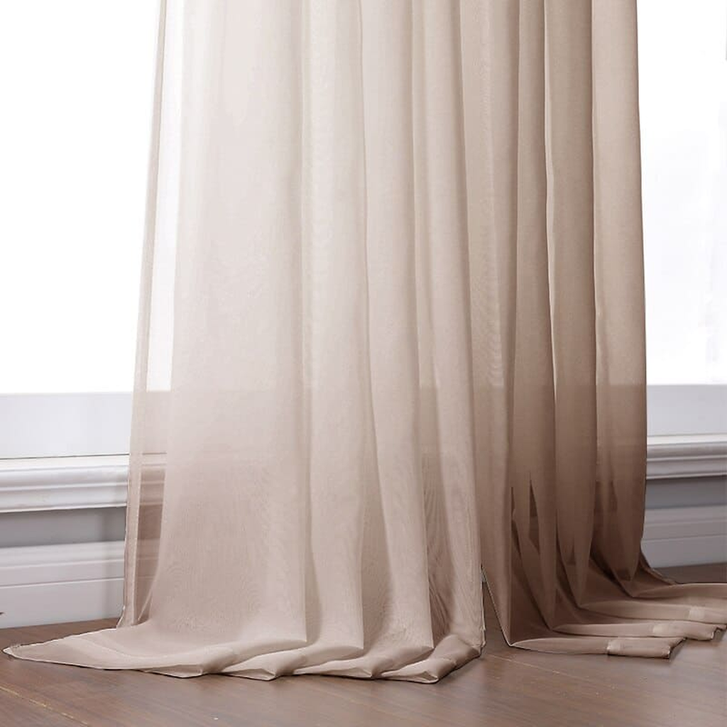 Rideaux voilage transparents
