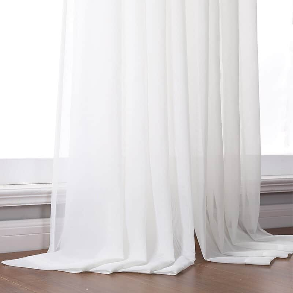 Rideaux voilage transparents