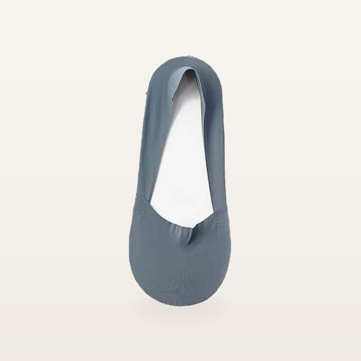 Lot de trois paires de socquettes invisibles bleu ardoise