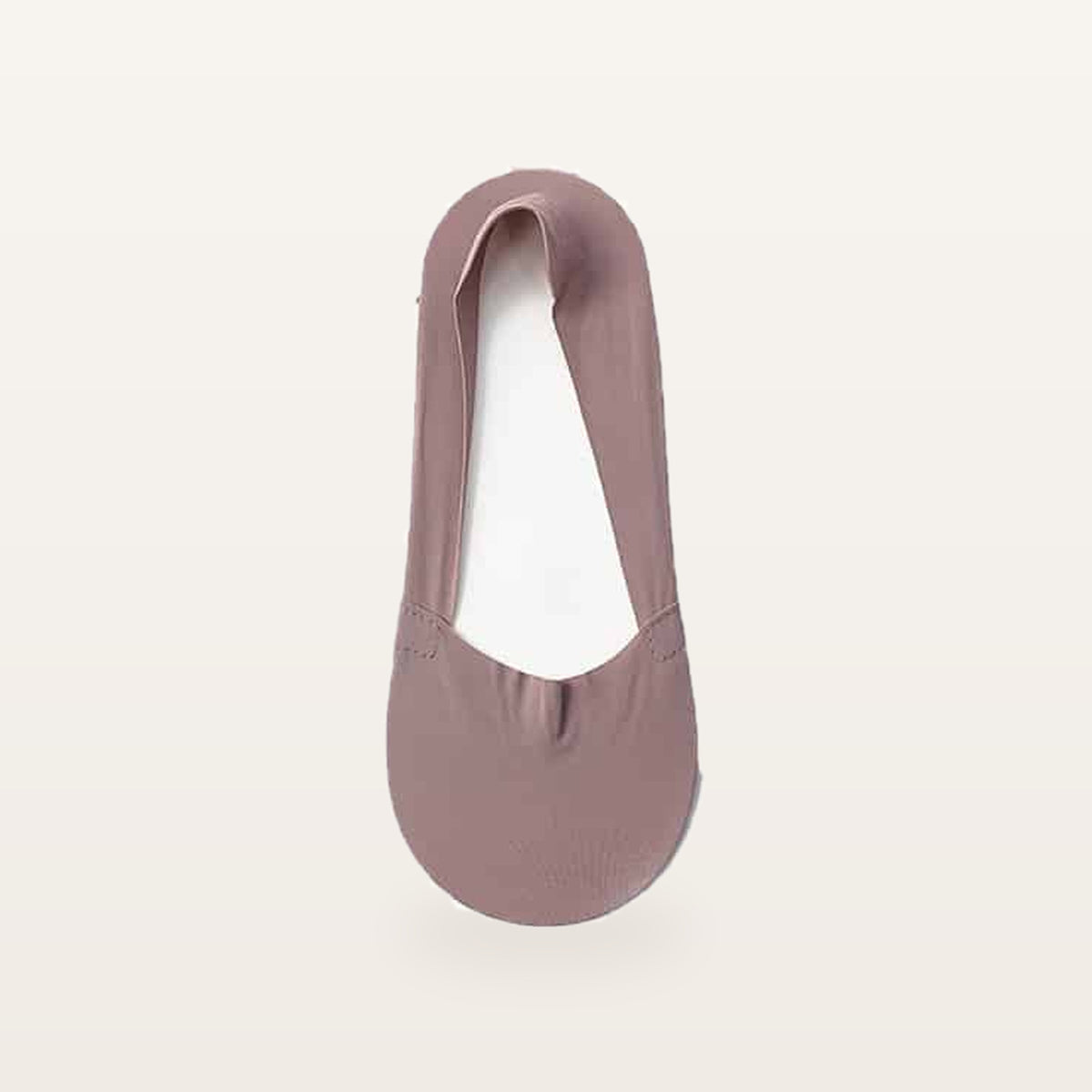 Lot de trois paires de socquettes invisibles vieux rose grisé