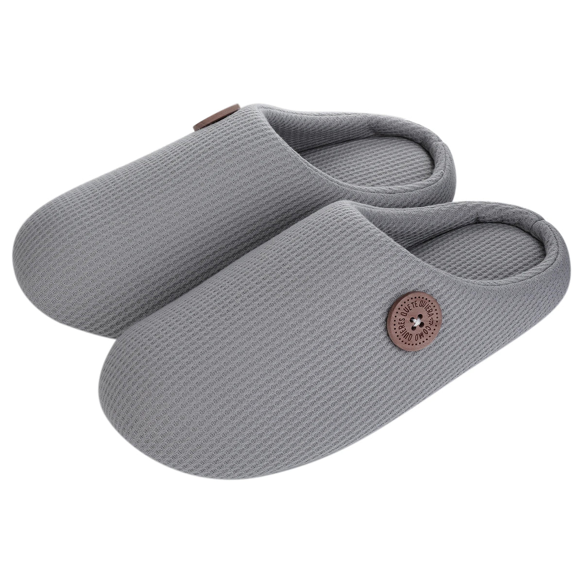 Chaussons homme gris, vue produit fournisseur authentique