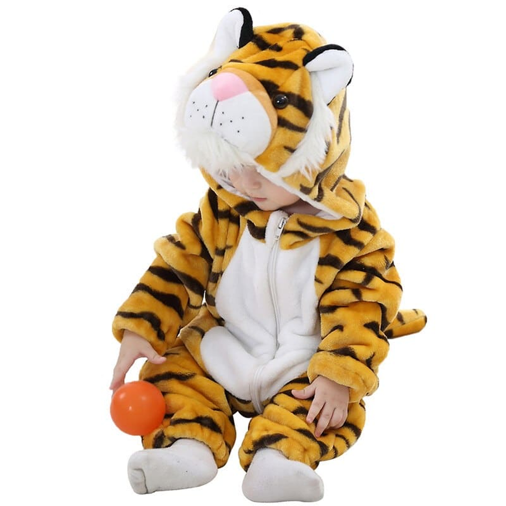 Combinaison déguisement pour bébé, modèle tigre