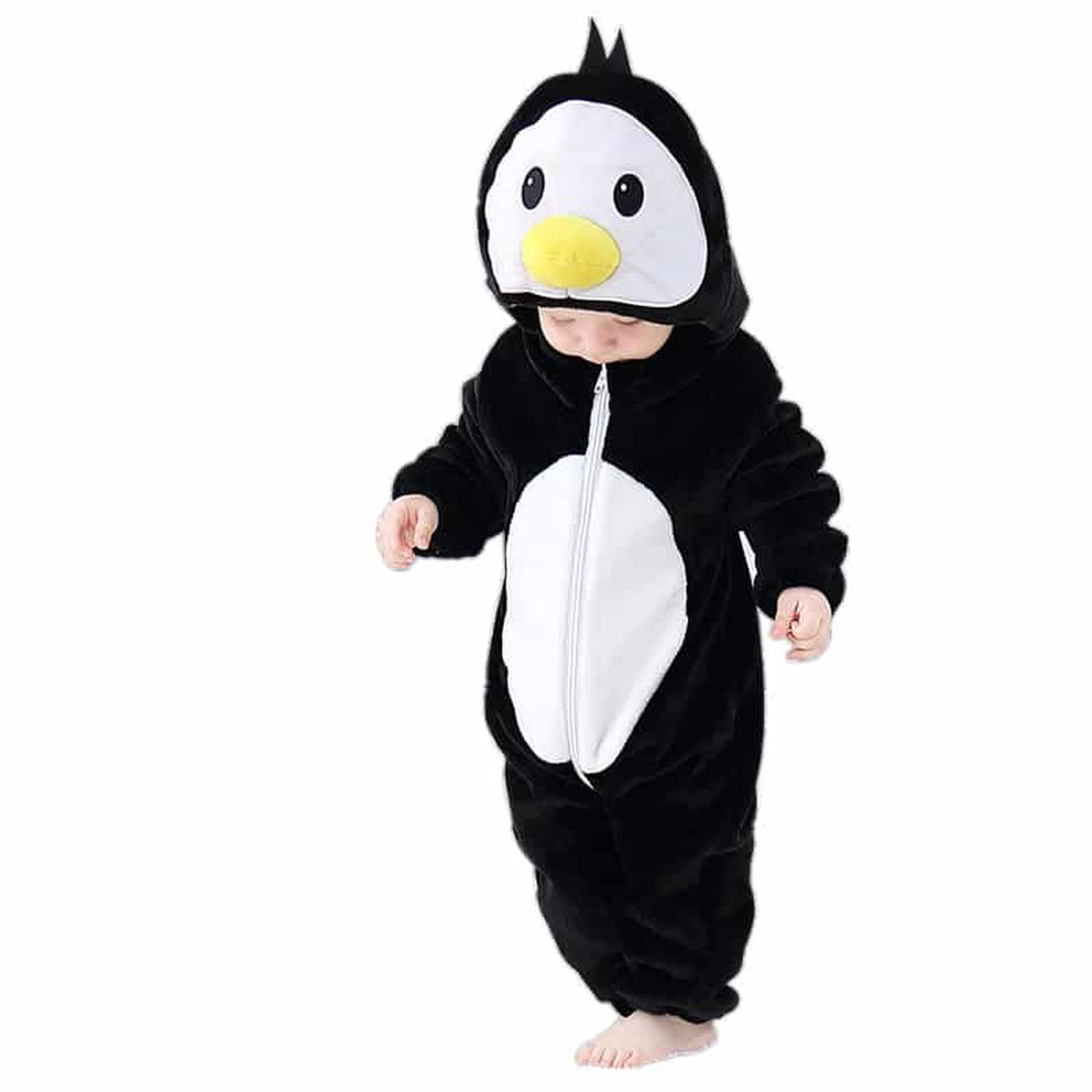 Combinaison déguisement pour bébé, modèle pingouin