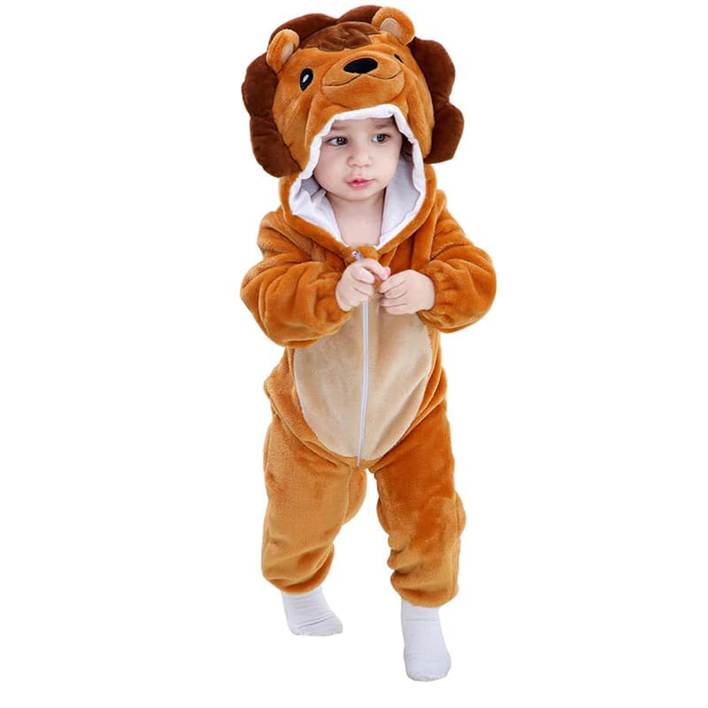Combinaison déguisement pour bébé, modèle lion