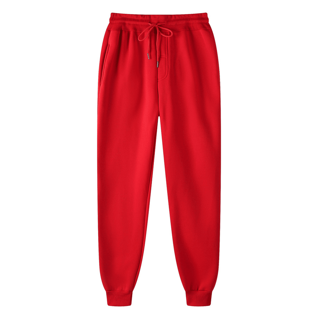 Pantalon de jogging pour homme, coloris rouge
