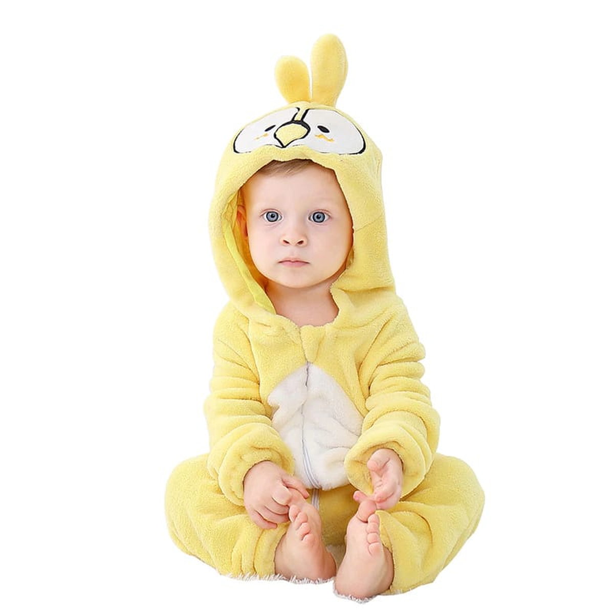 Combinaison déguisement pour bébé, modèle poussin