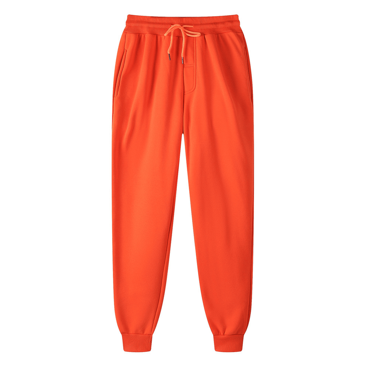 Pantalon de jogging pour homme, coloris orange